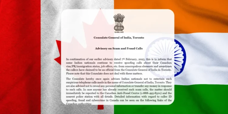 Indian Consulate Toronto advisory for students Canada